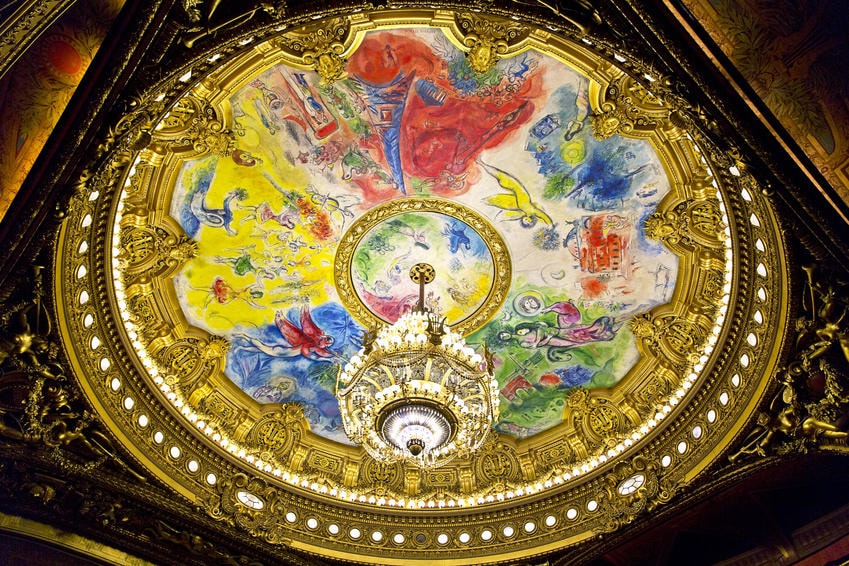 Opera Garnier. MArch Chagall